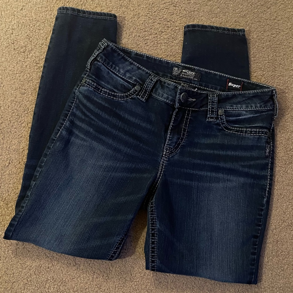14/31 Silver Suki Mid Super Skinny Super stretch jeans